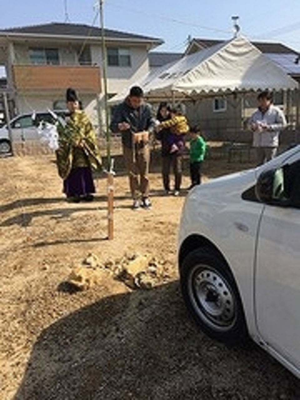 地鎮祭。