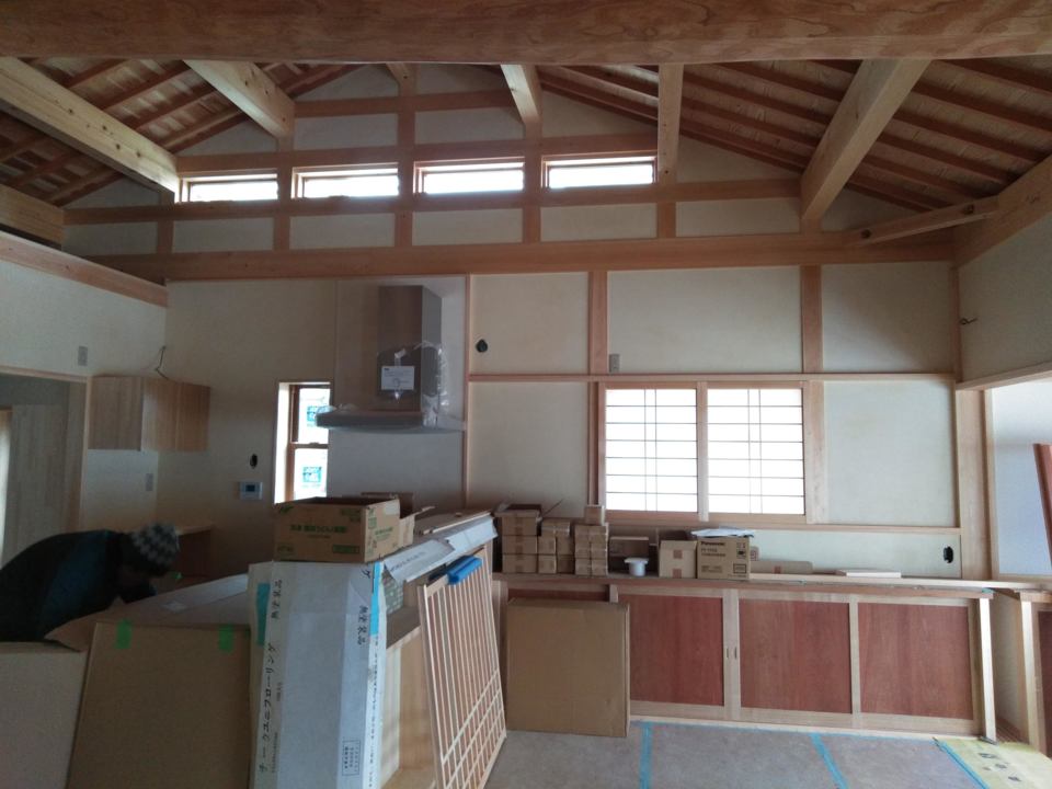 建具が付くと